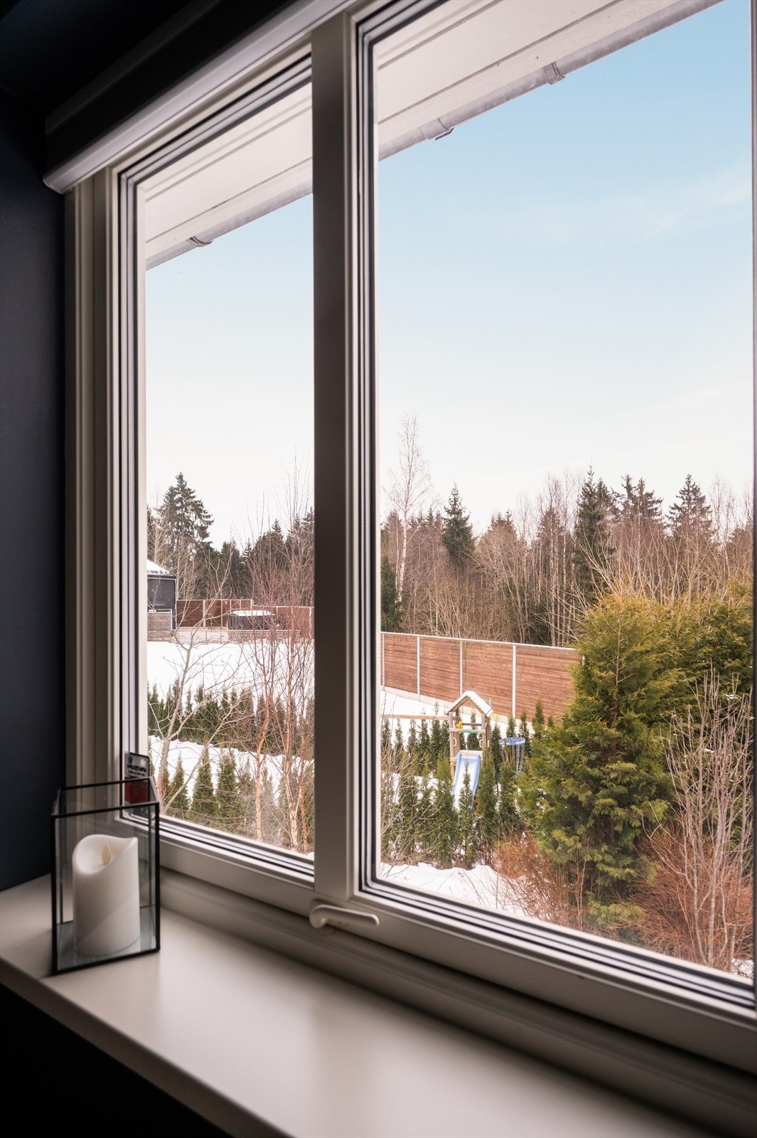 Utsyn fra Hovedsoverom. Galleribilde