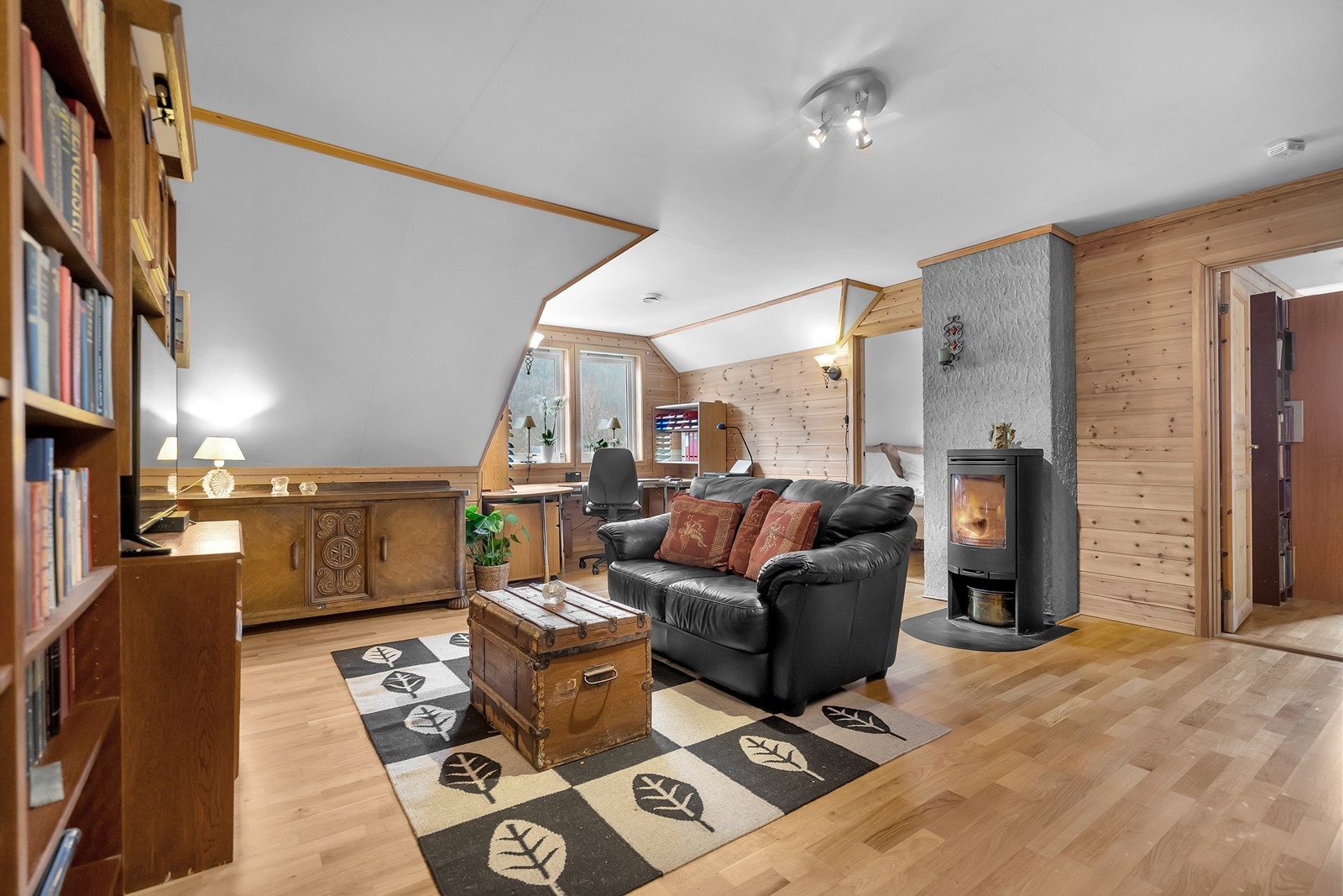 Loftstue Galleribilde