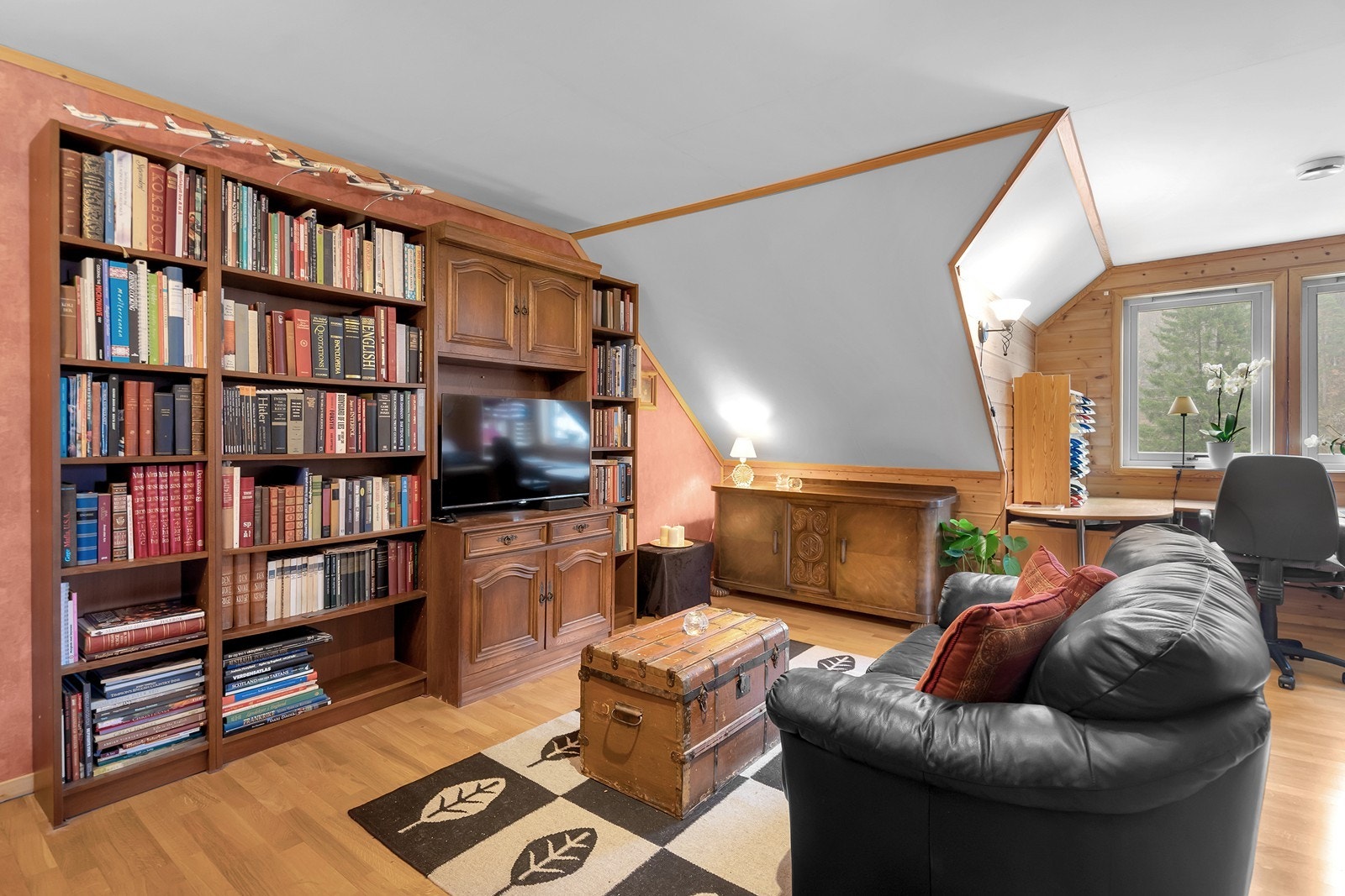 Loftstue Galleribilde