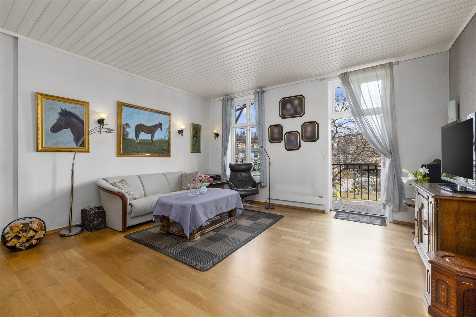 Lys og trivelig stue Galleribilde