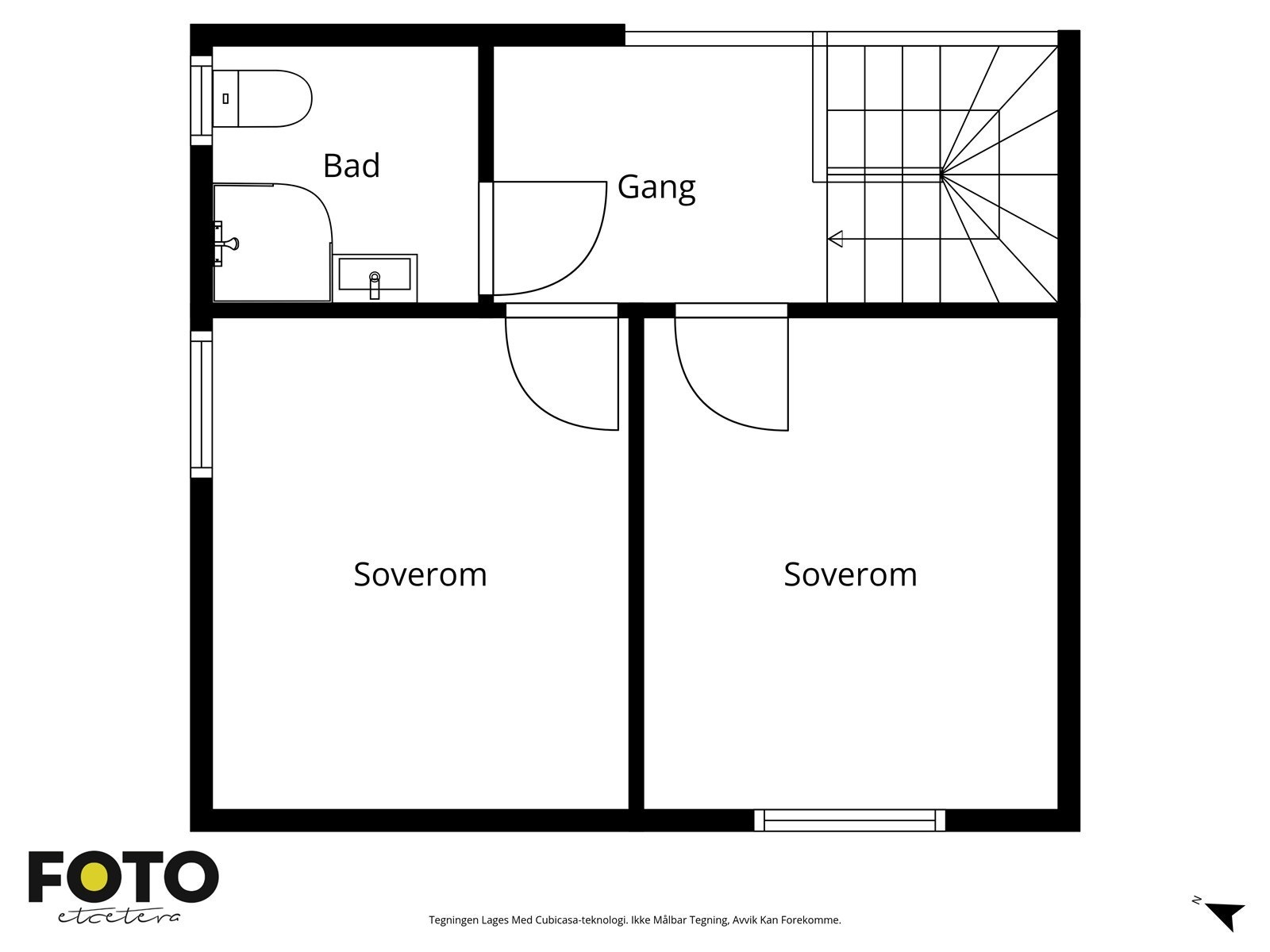 Plantegning 3.etg Galleribilde