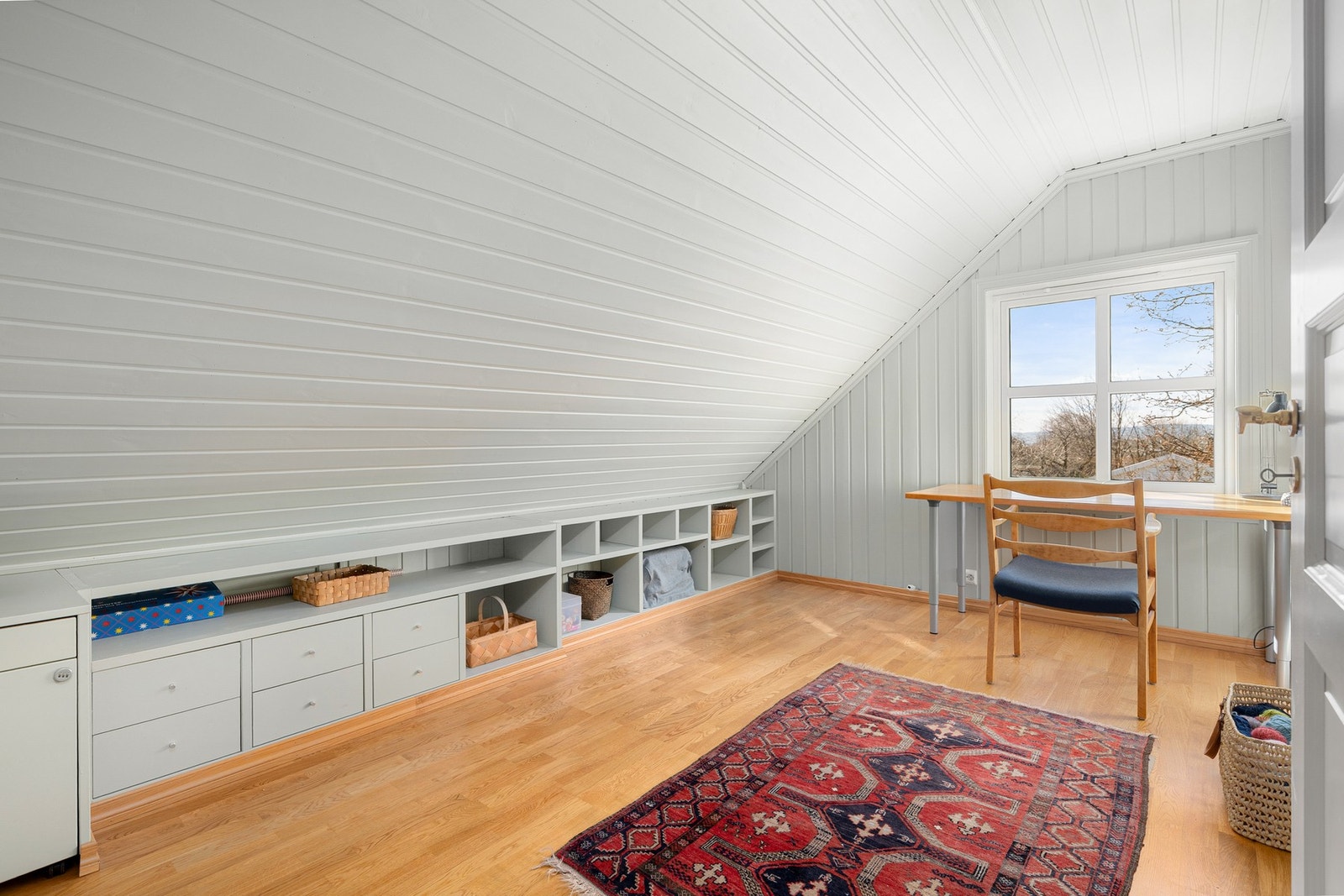 Soverom III fungerer utmerket som soverom eller hjemmekontor. Galleribilde