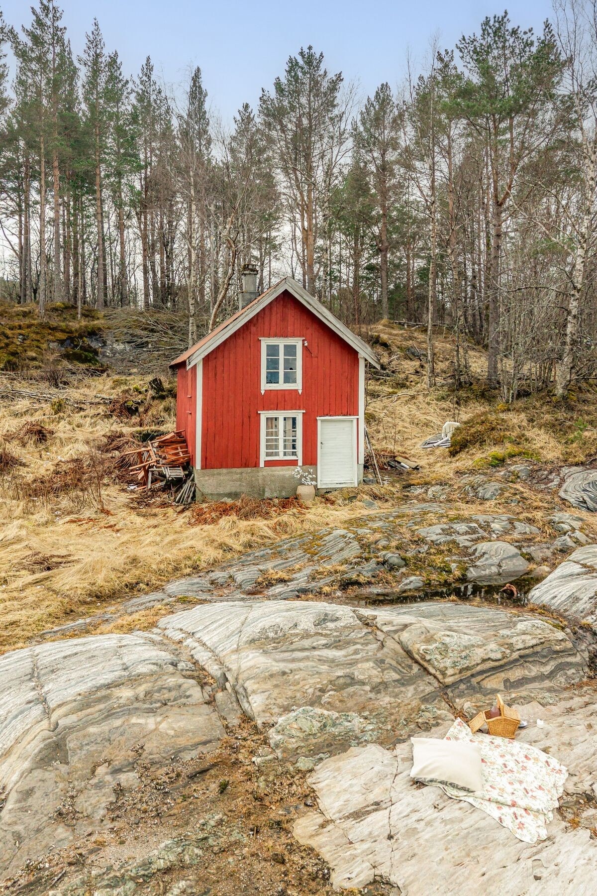 Eldhus som i dag brukes som bod. Galleribilde