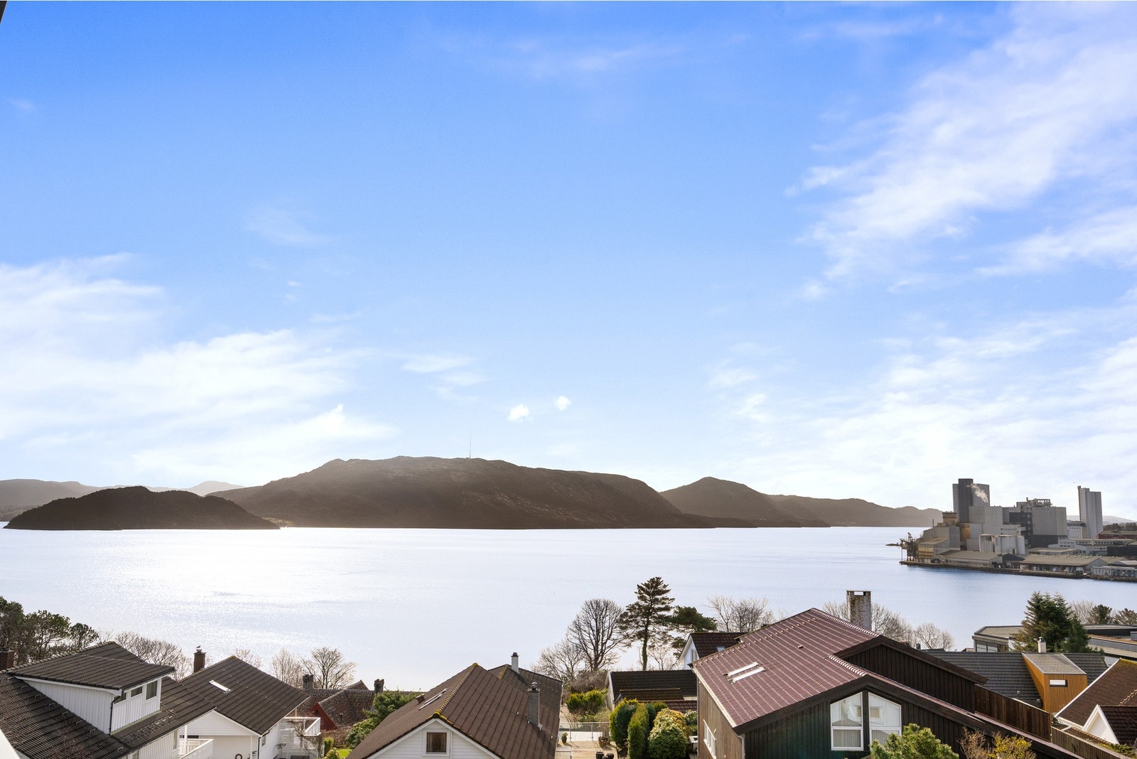 Utsikt fra balkongen Galleribilde