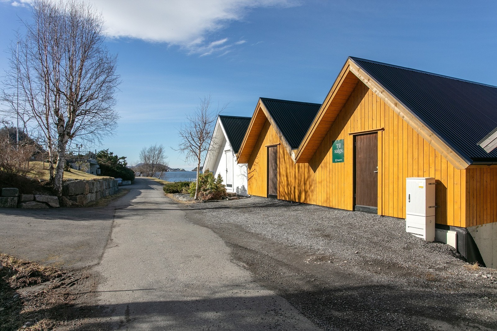 Adkomstvei til naustrekken Galleribilde