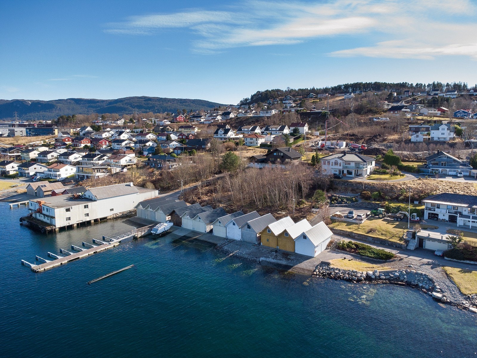 Dronebilde Galleribilde