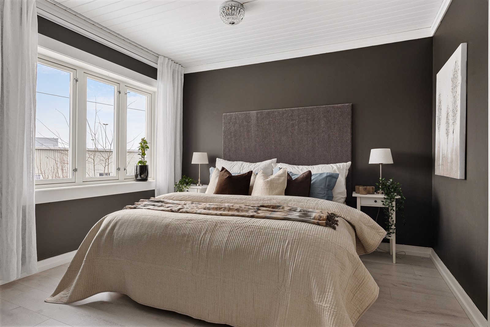 Hovedsoverom i 1. etasje. Galleribilde