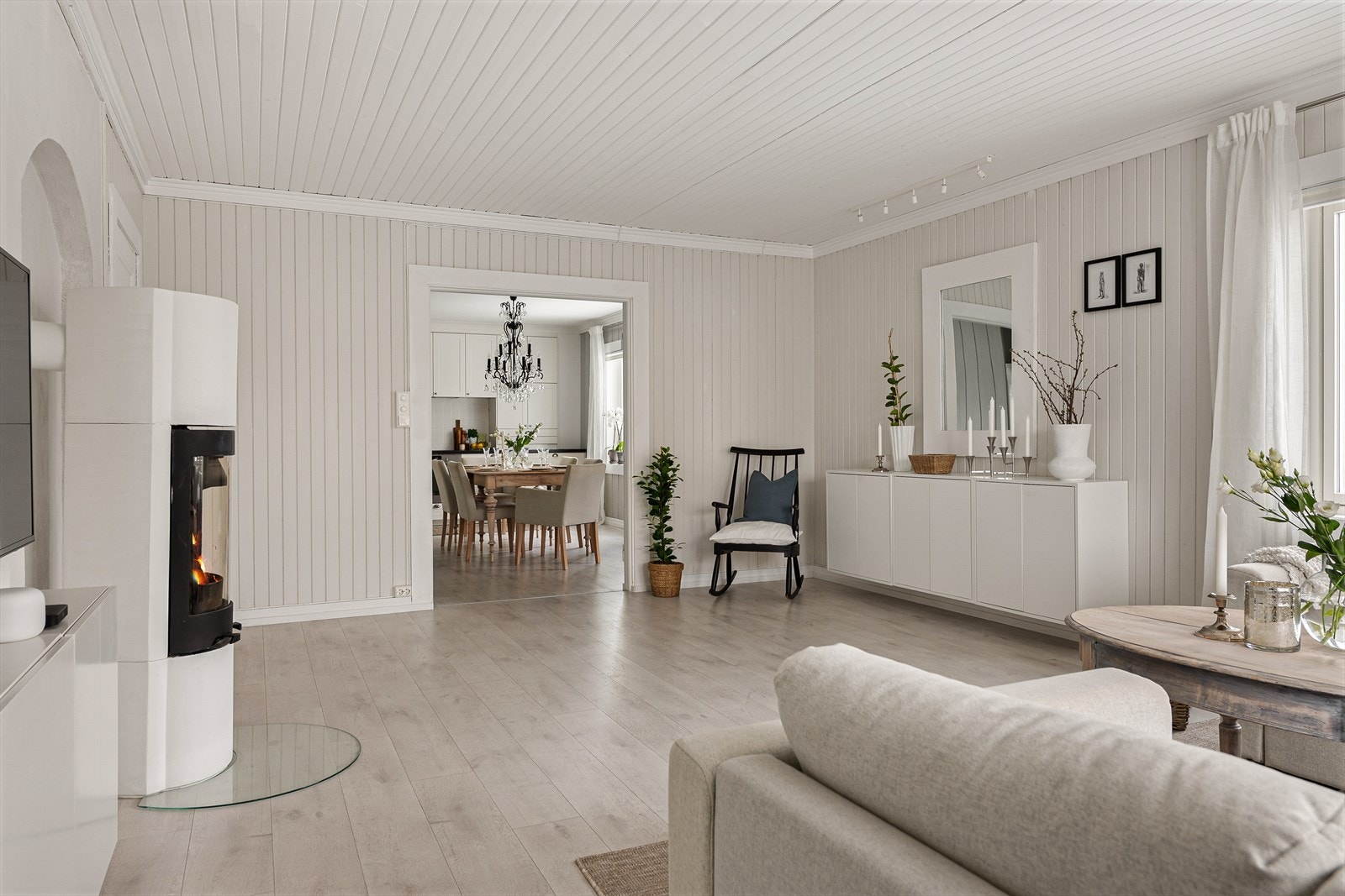 Nøytralt og delikat fargevalg. Galleribilde