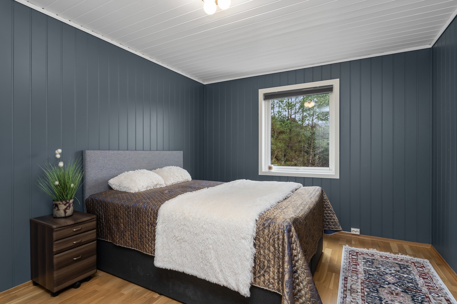 Hovedsoverommet er romslig og koselig Galleribilde