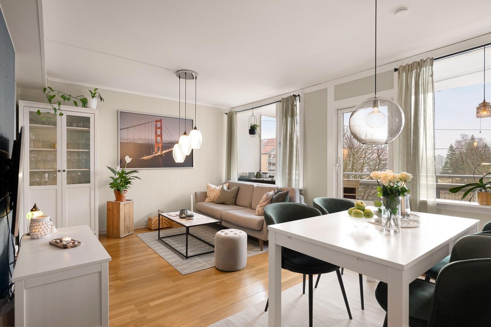 Stue/Spisestue Galleribilde