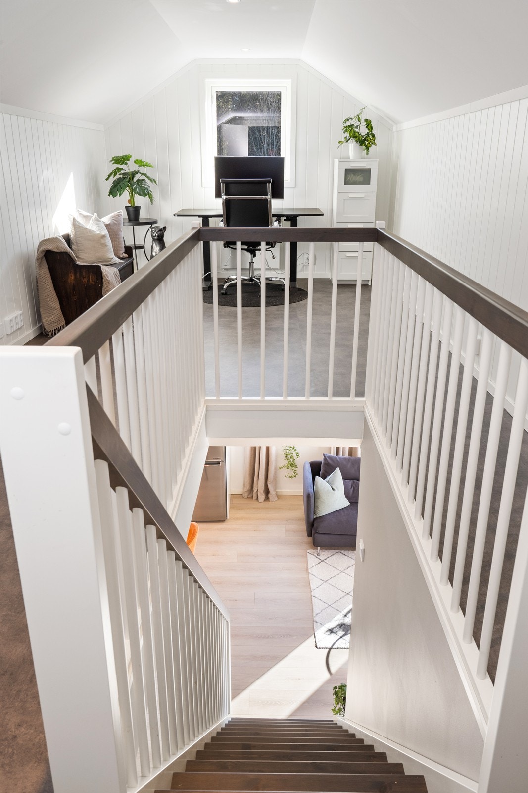 Trappeløp videre opp til 3 etg. Galleribilde