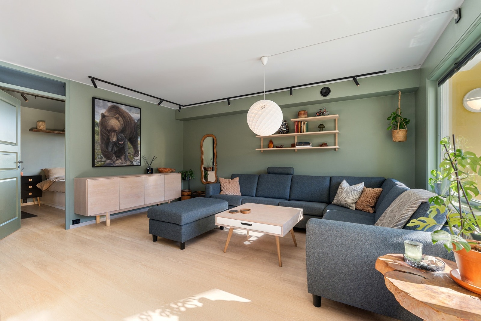 Lekker og moderne 2-roms leilighet i 3. etasje. Galleribilde