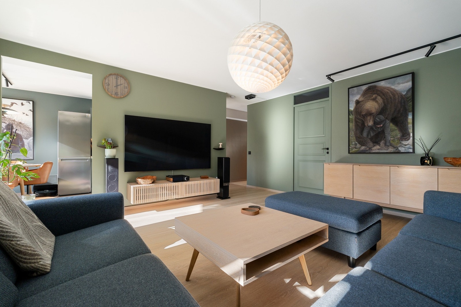 Borettslaget har kollektiv avtale med Telia som medfølger i de månedlige felleskostnadene. Galleribilde