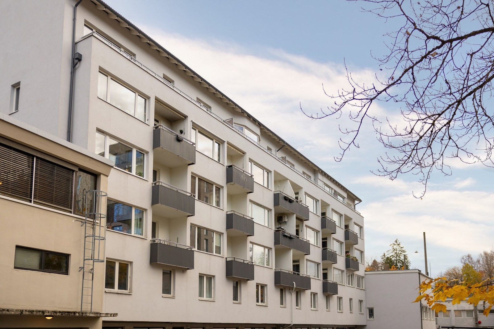 Veldrevet sameie med gjennomført fasaderehabilitering i 2016. Galleribilde