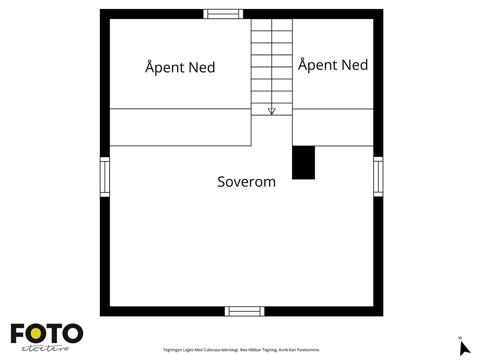 Veiledende plantegning - Ikke målbar Galleribilde