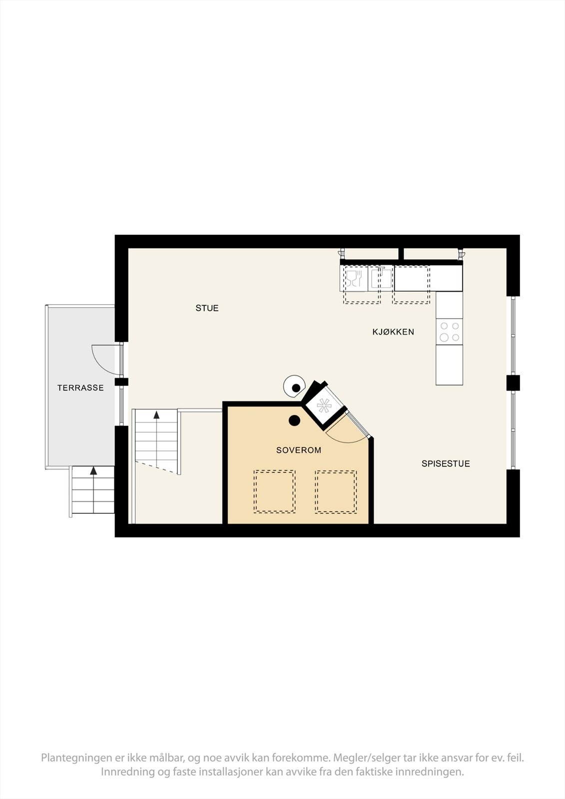 Plantegning 2. etasje Galleribilde