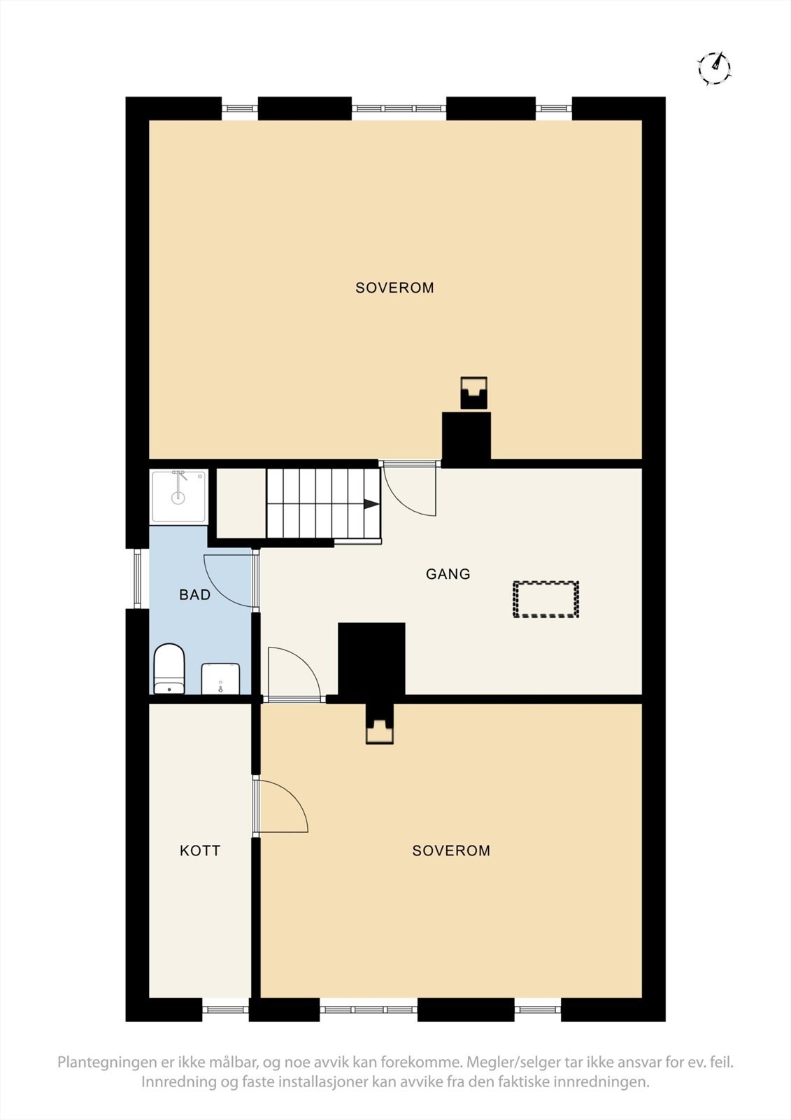 Plantegning 2. etasje. Galleribilde