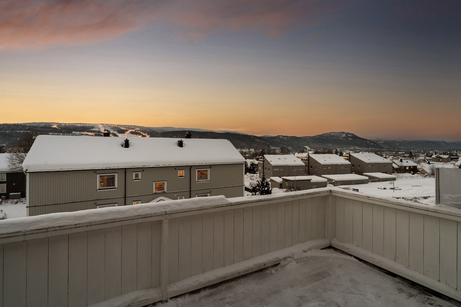 Vinterstemning. Galleribilde