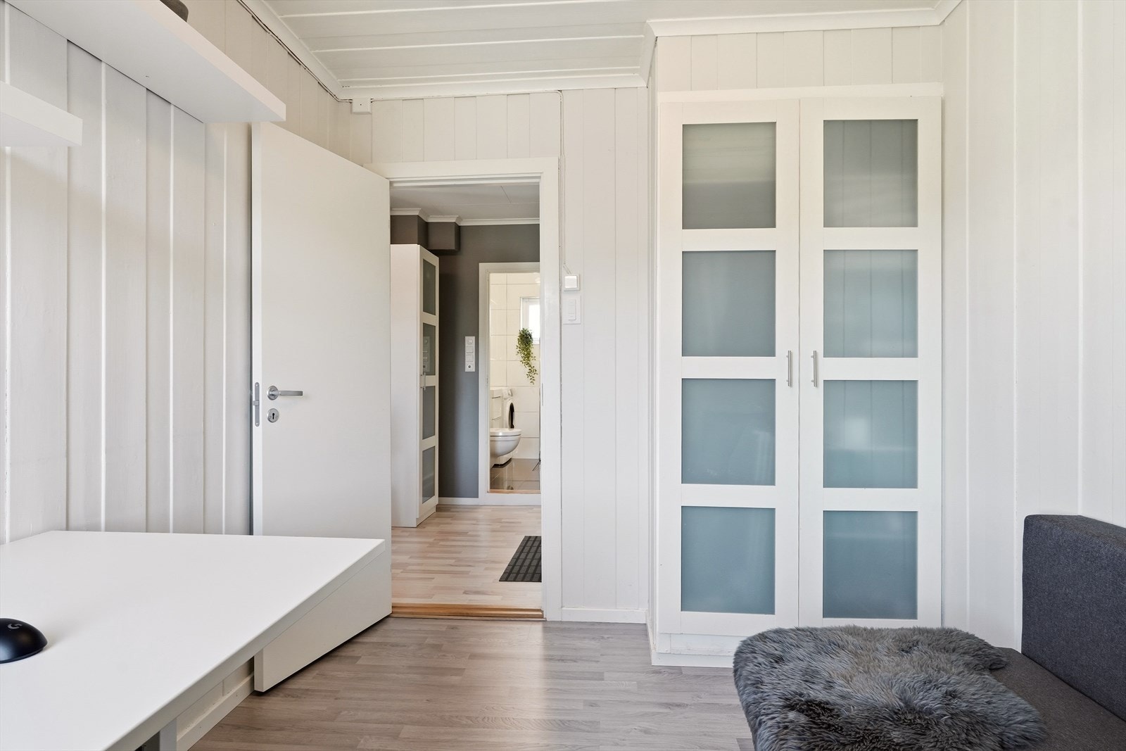 Her er det også garderobeskap. Galleribilde