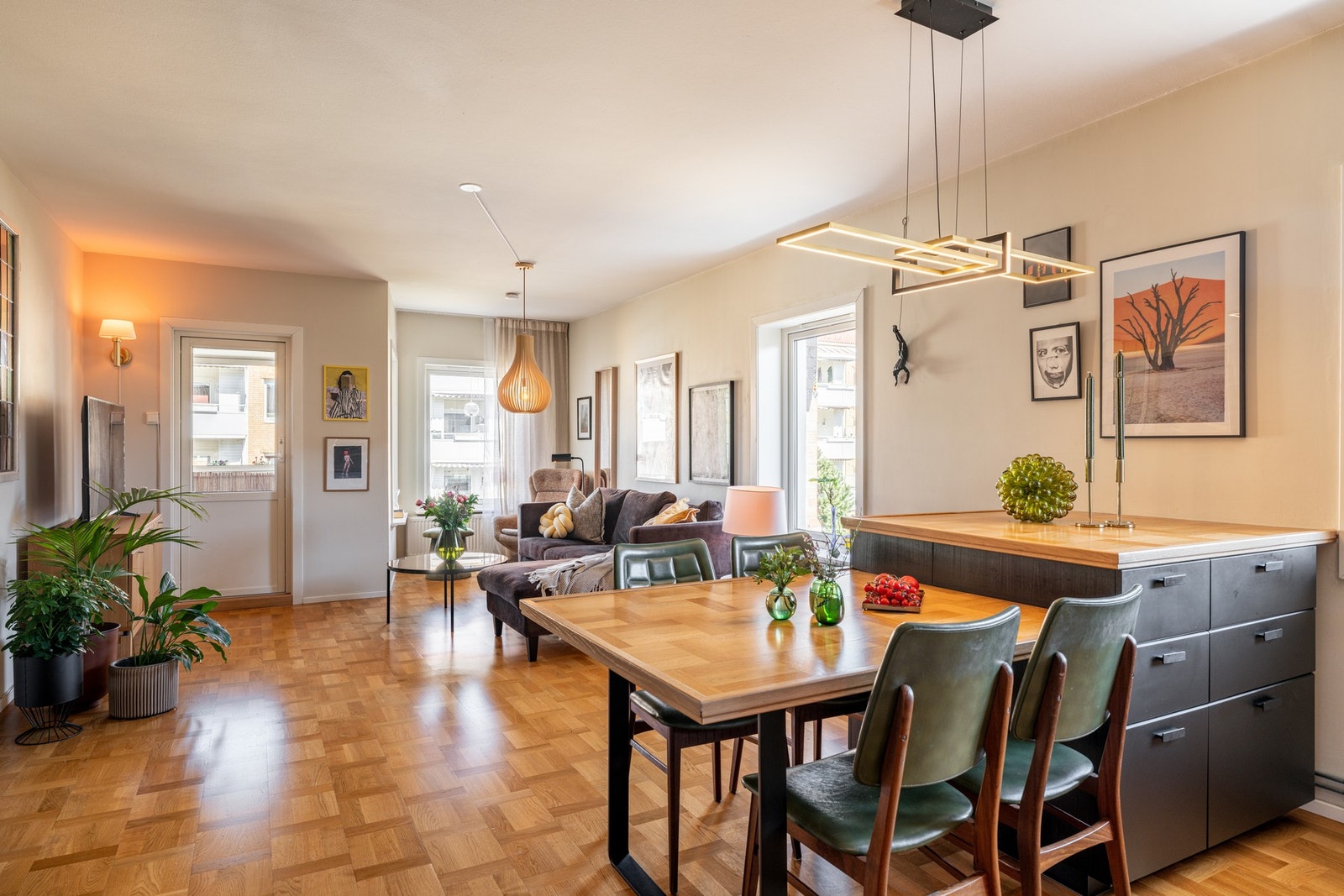 Den gode utformingen gjør det enkelt å møblere etter eget ønske. Galleribilde