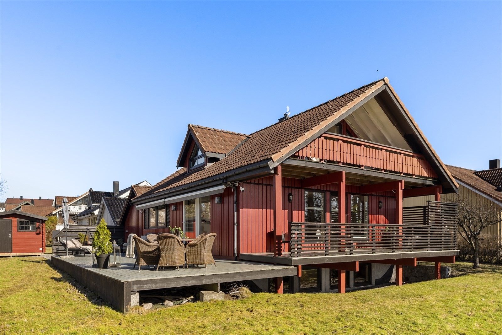 Store, solrike uteområder Galleribilde