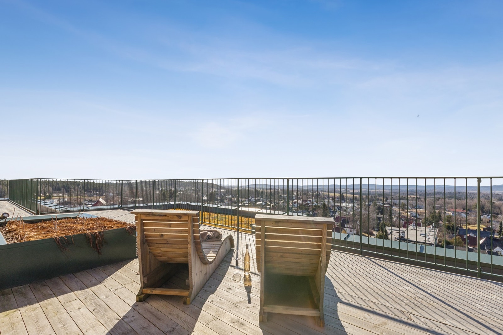 Sameiet har en felles takterrasse. Galleribilde