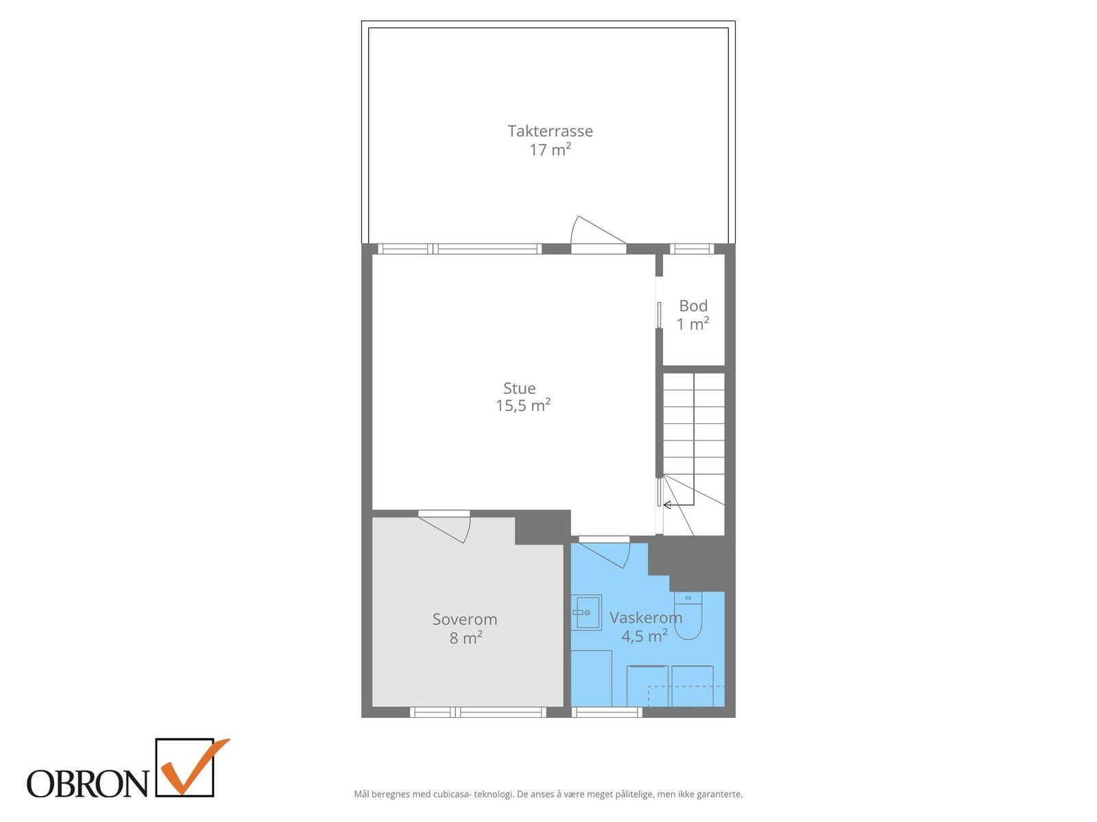 Planskisse 3. etasje. Galleribilde