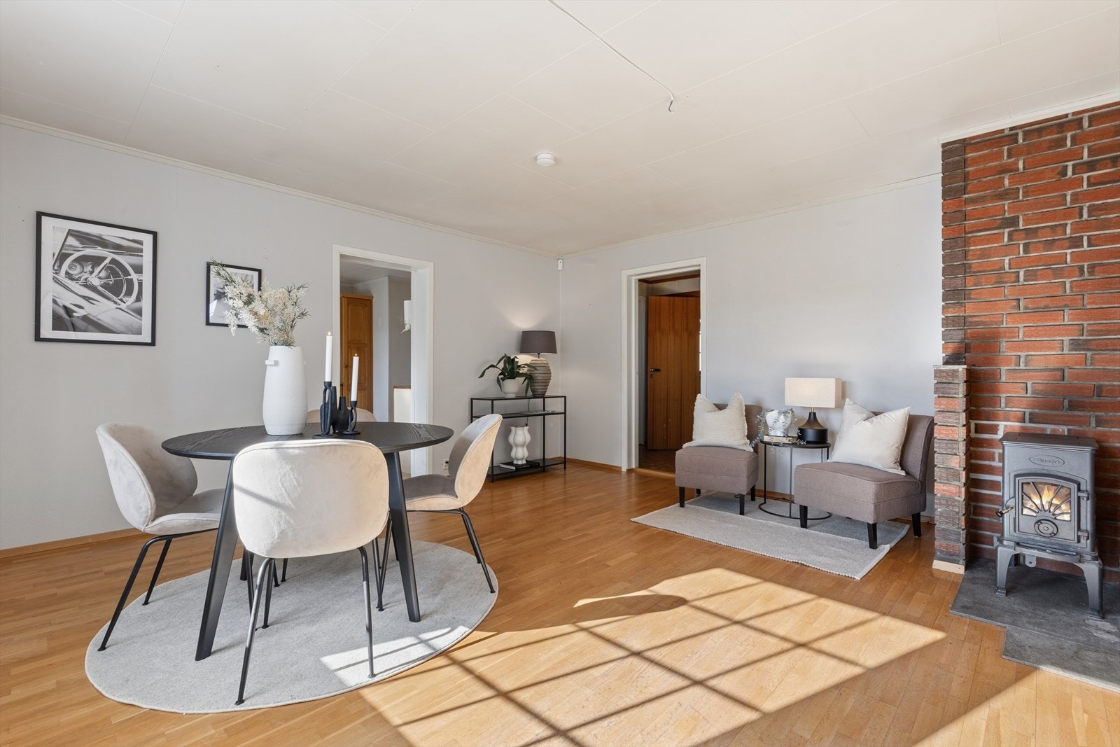 Peisovn gir en trivelig atmosfære på kjølige dager. Galleribilde