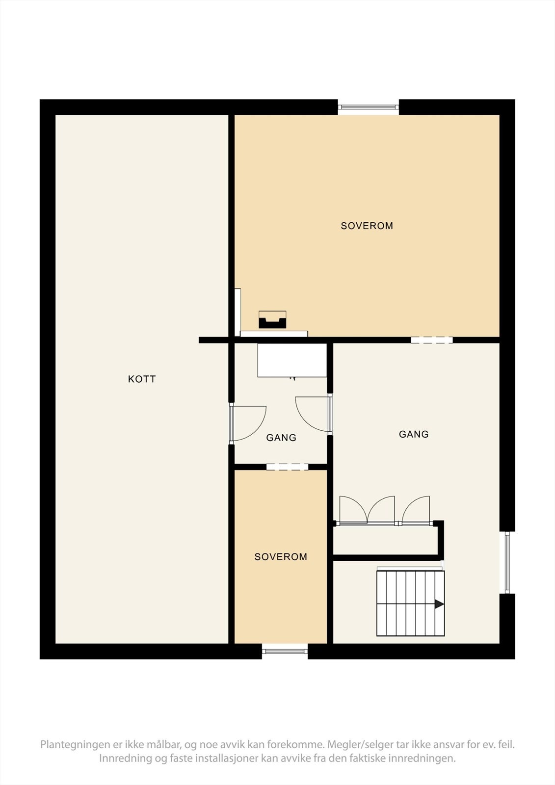 Plantegning 2. etasje. Galleribilde