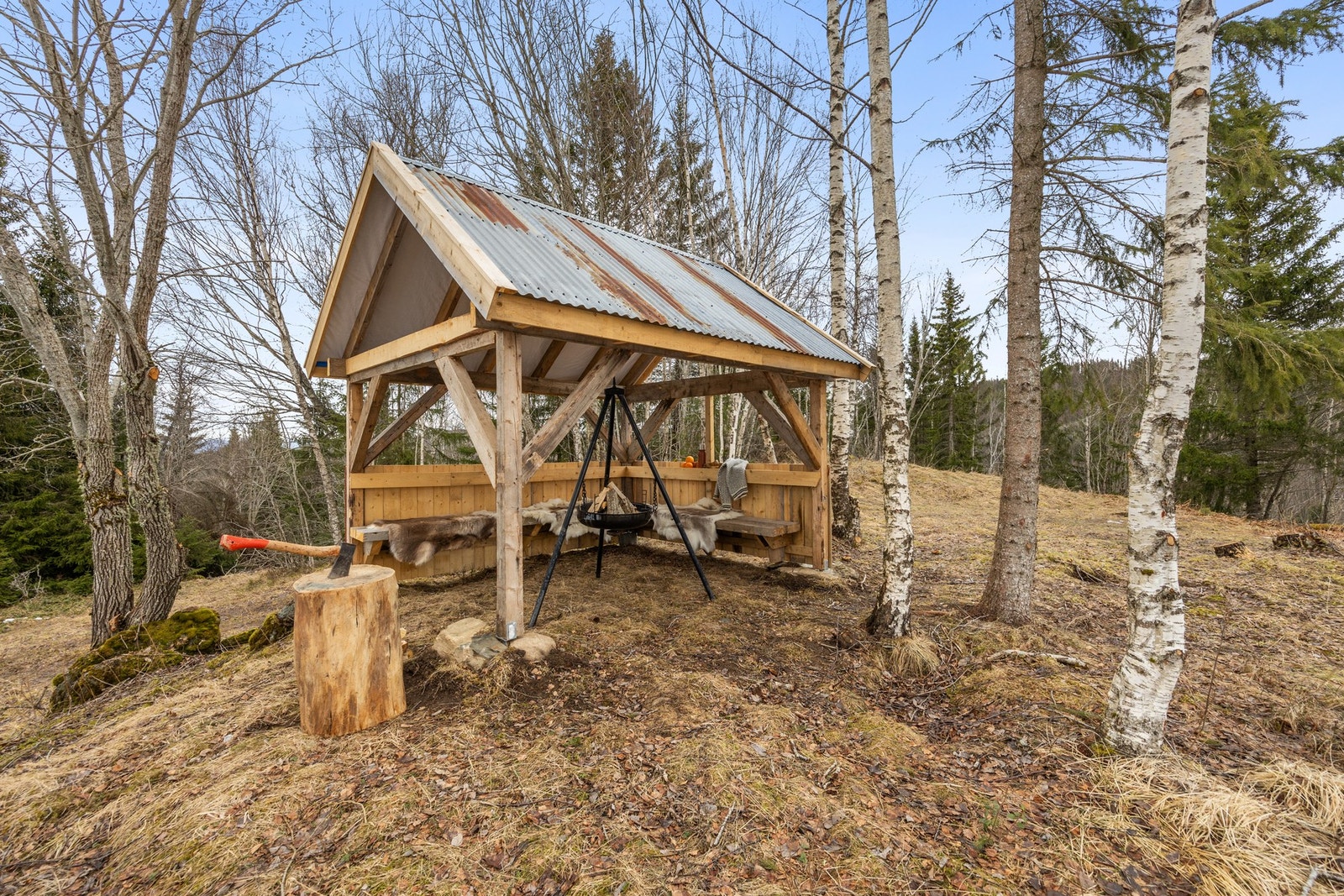 Hyggelig utesone Galleribilde