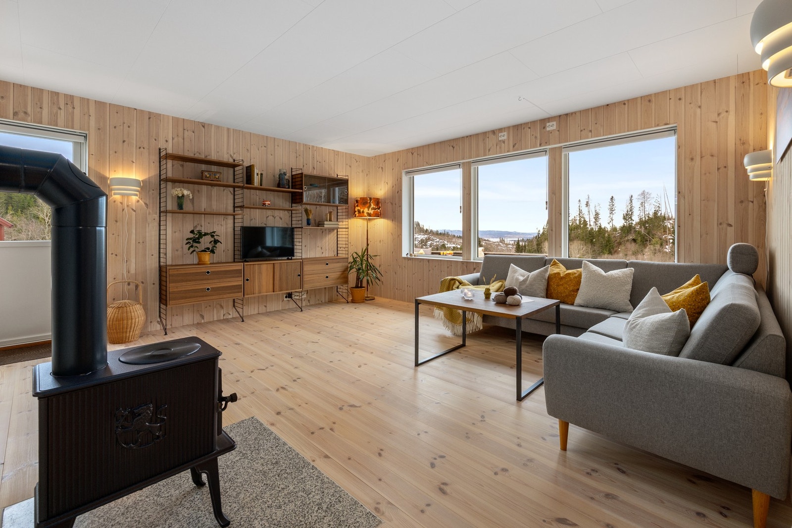 Stue - 27,5 kvm. Galleribilde