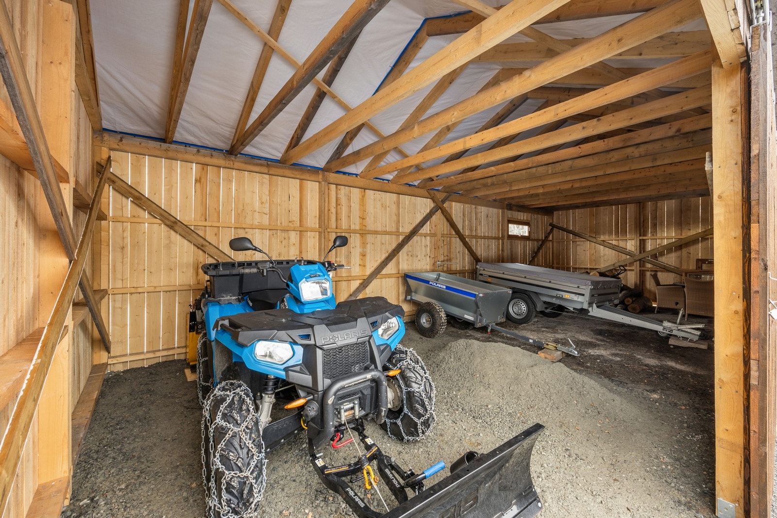 Innvendig garasje Galleribilde