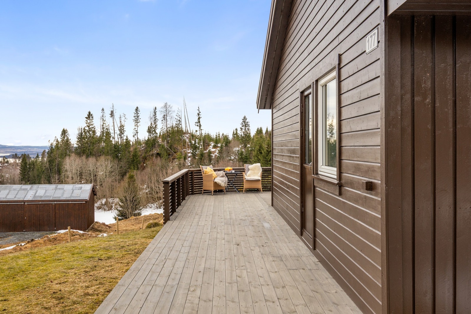 Her kan man nyte gode solforhold på varme sommerdager! Galleribilde