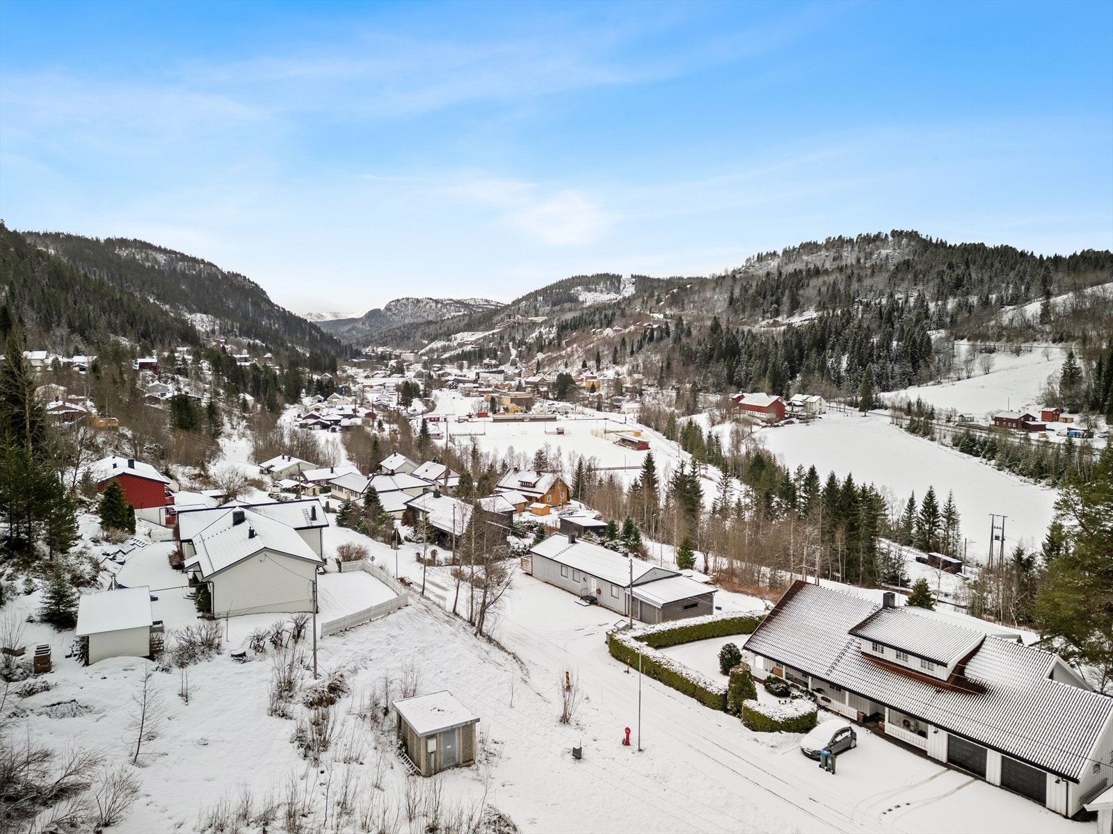 Dronefoto Galleribilde