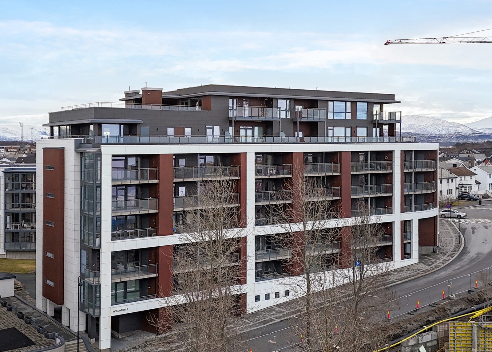 Leiligheten ligger i 6. etasje med vestvendt balkong Galleribilde