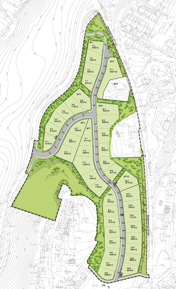 Tomtekart Galleribilde