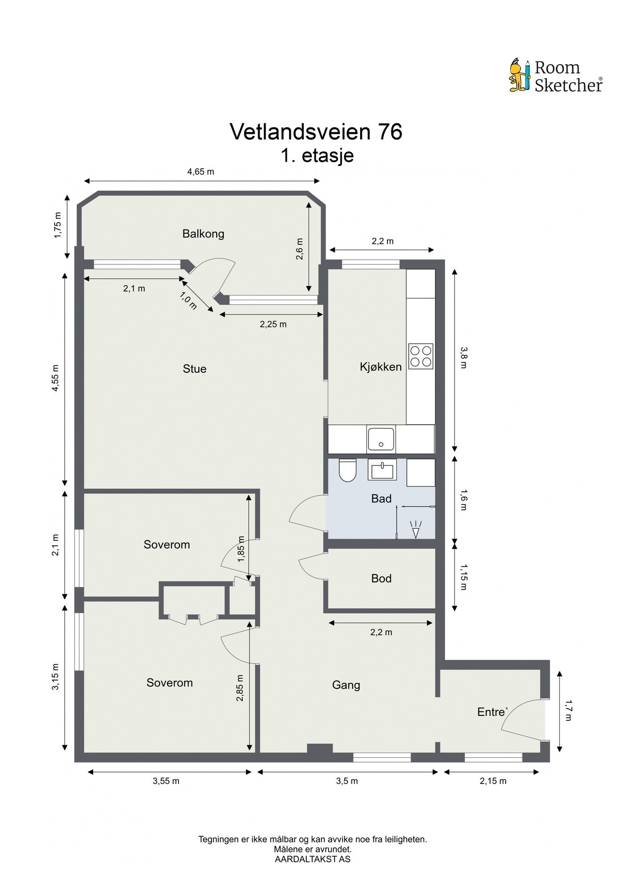 Planskisse. Galleribilde