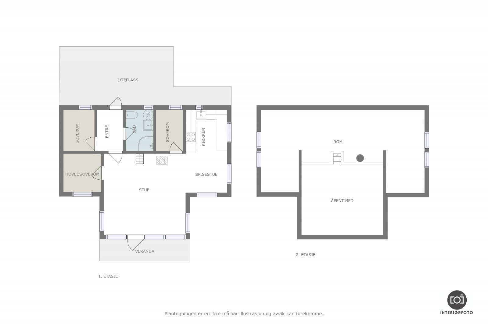 Planskisser Galleribilde