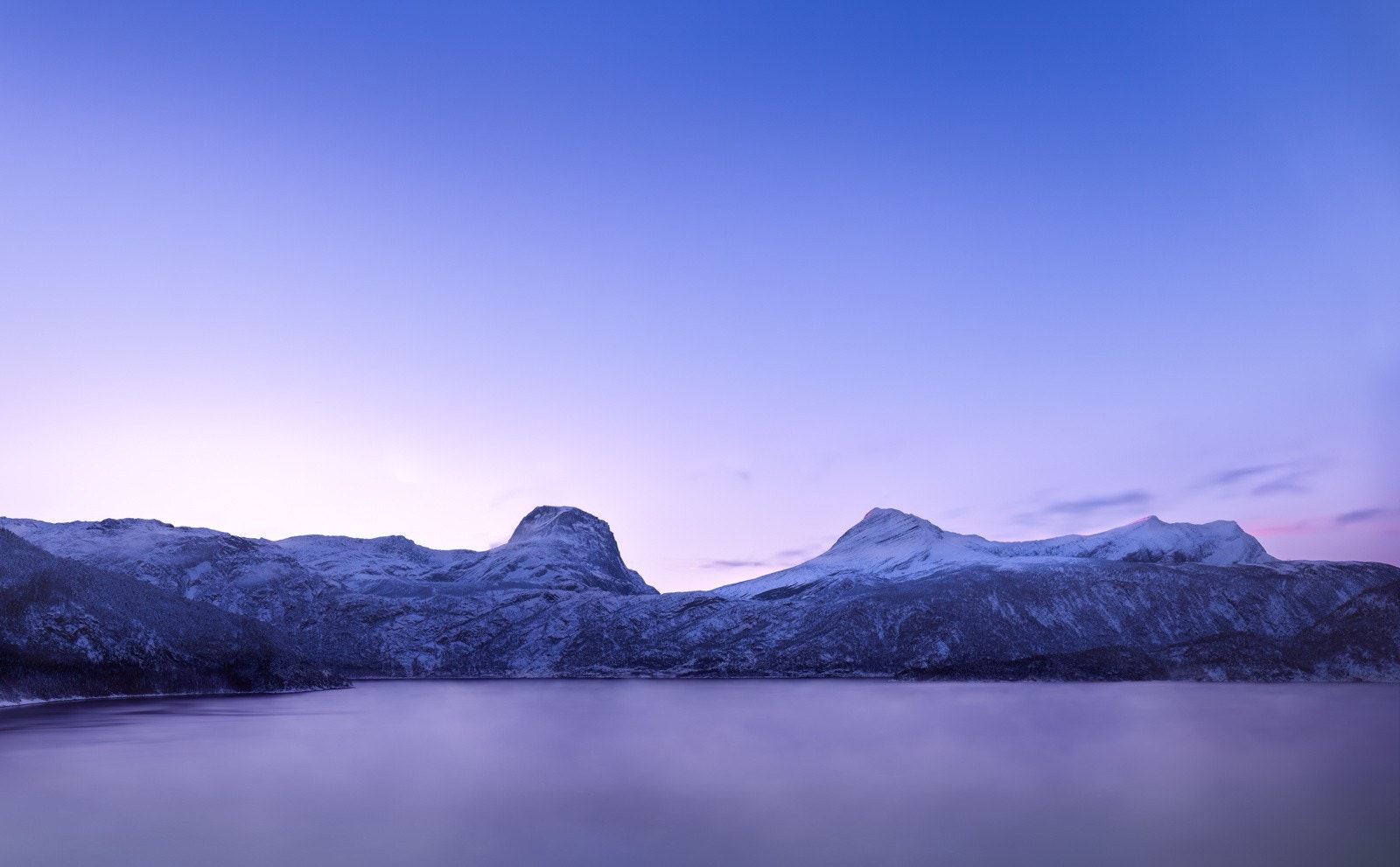 Utsikten er upåklagelig også på vinterstid Galleribilde