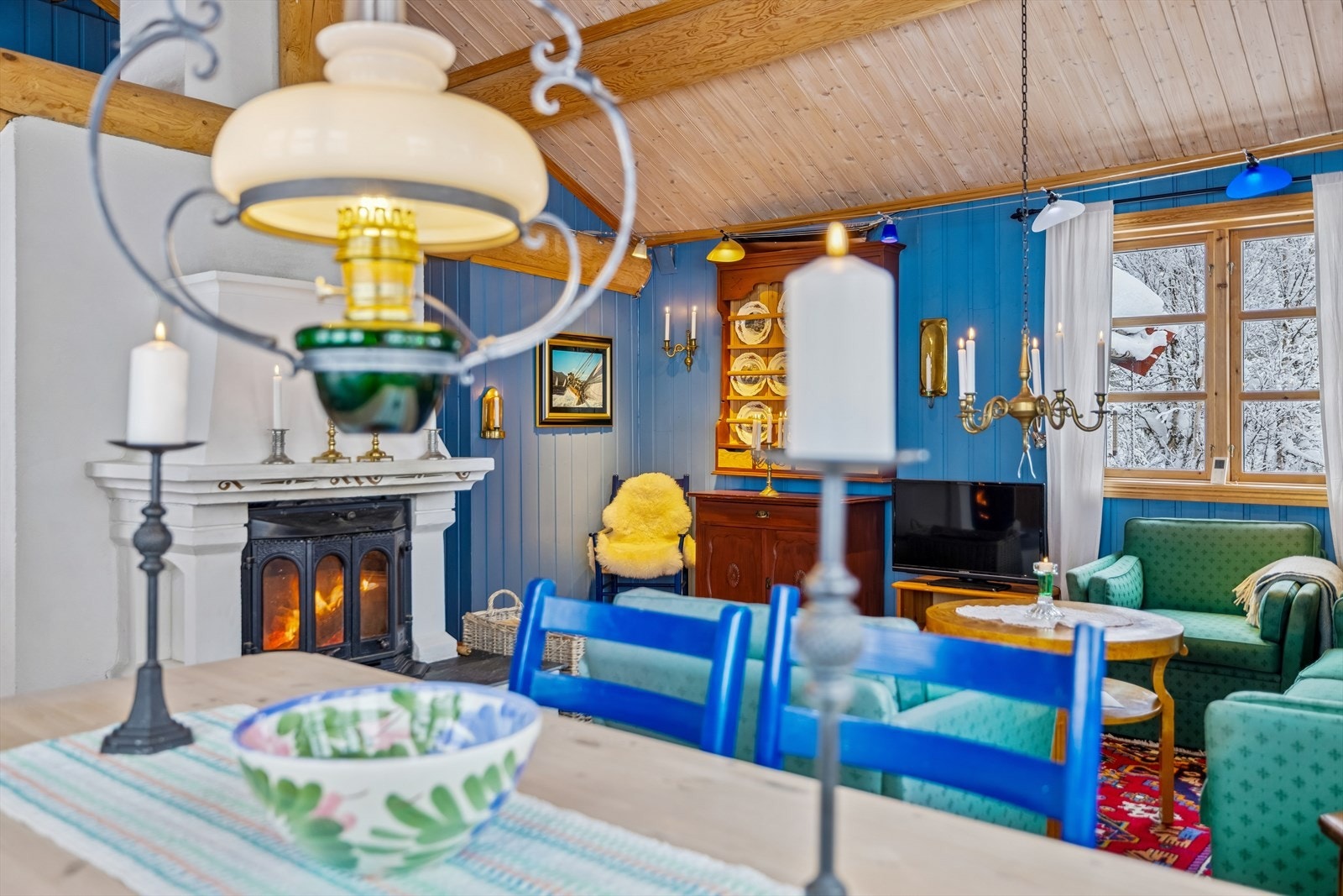 Her er det gode muligheter for avslapning og sosialt samvær. Galleribilde