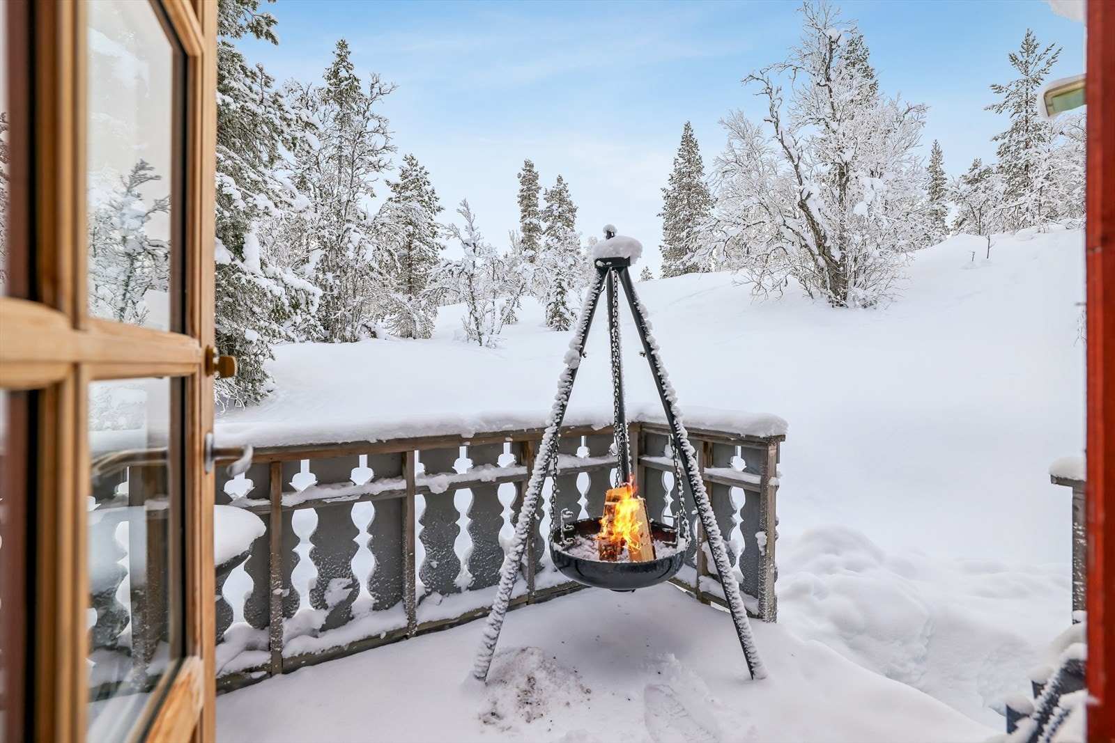 Her har du naturen tett på - rett utenfor døra. Galleribilde