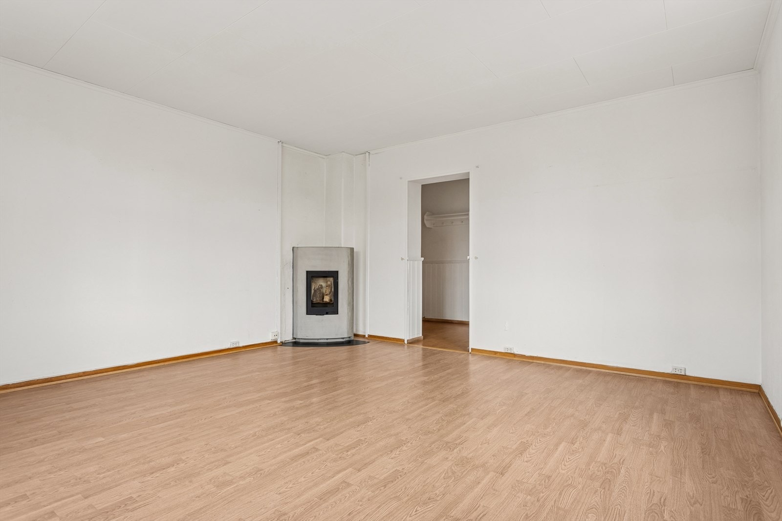 Peisinnsats for ekstra varme. Galleribilde