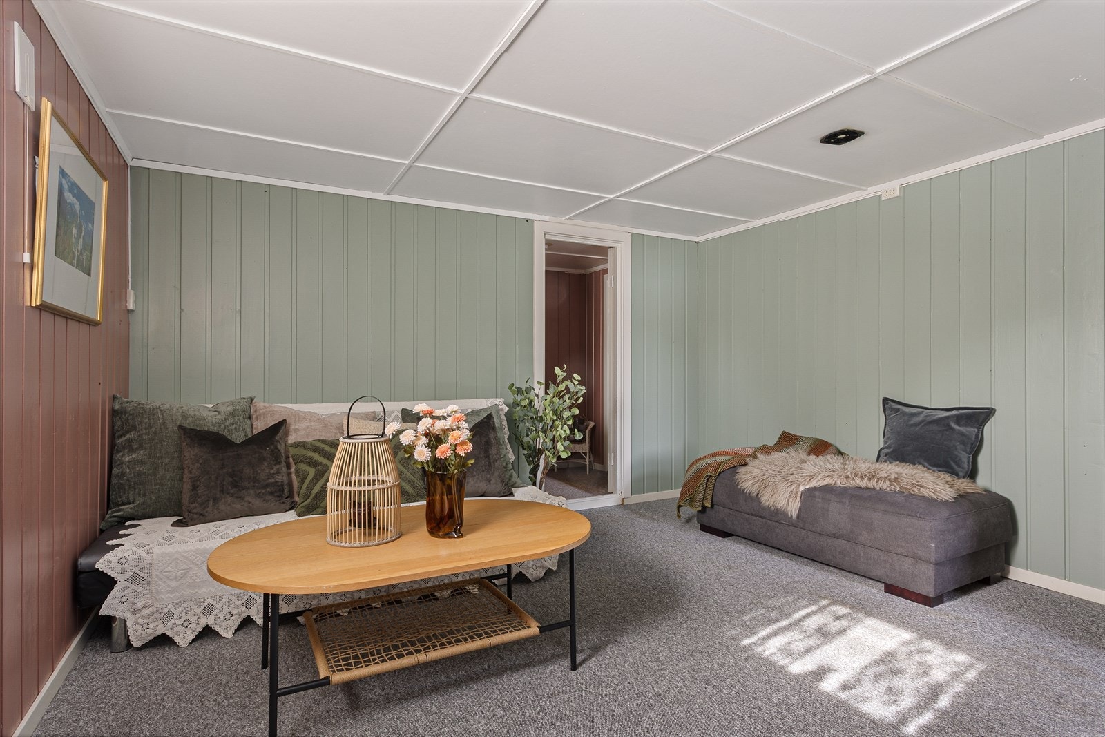 Kjellerstue - perfekt som ekstra oppholdsrom. Galleribilde