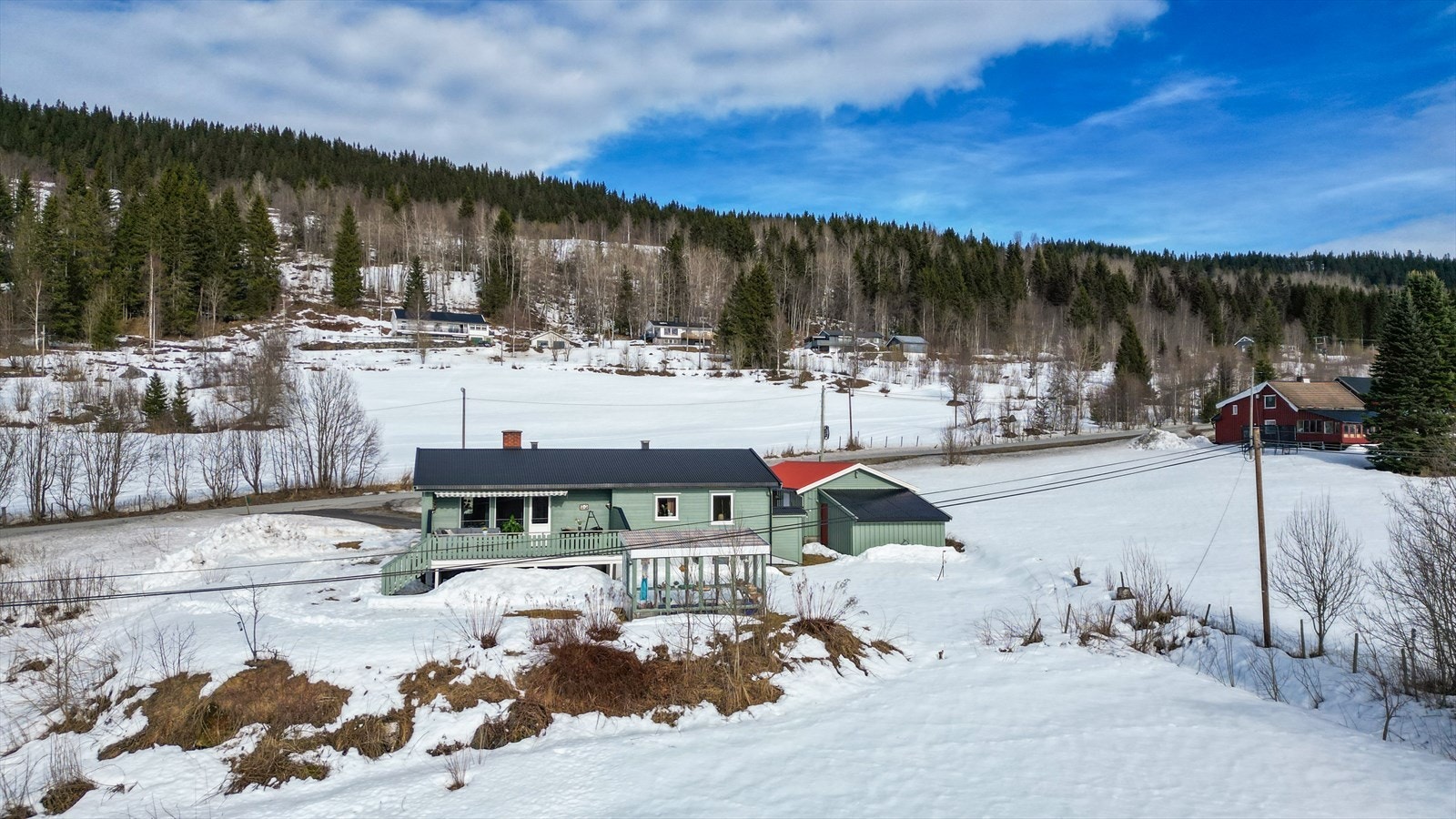Velkommen til Saksumdalsvegen 880! Foto: Fangblikk AS/Thea Roverud Rusten Galleribilde