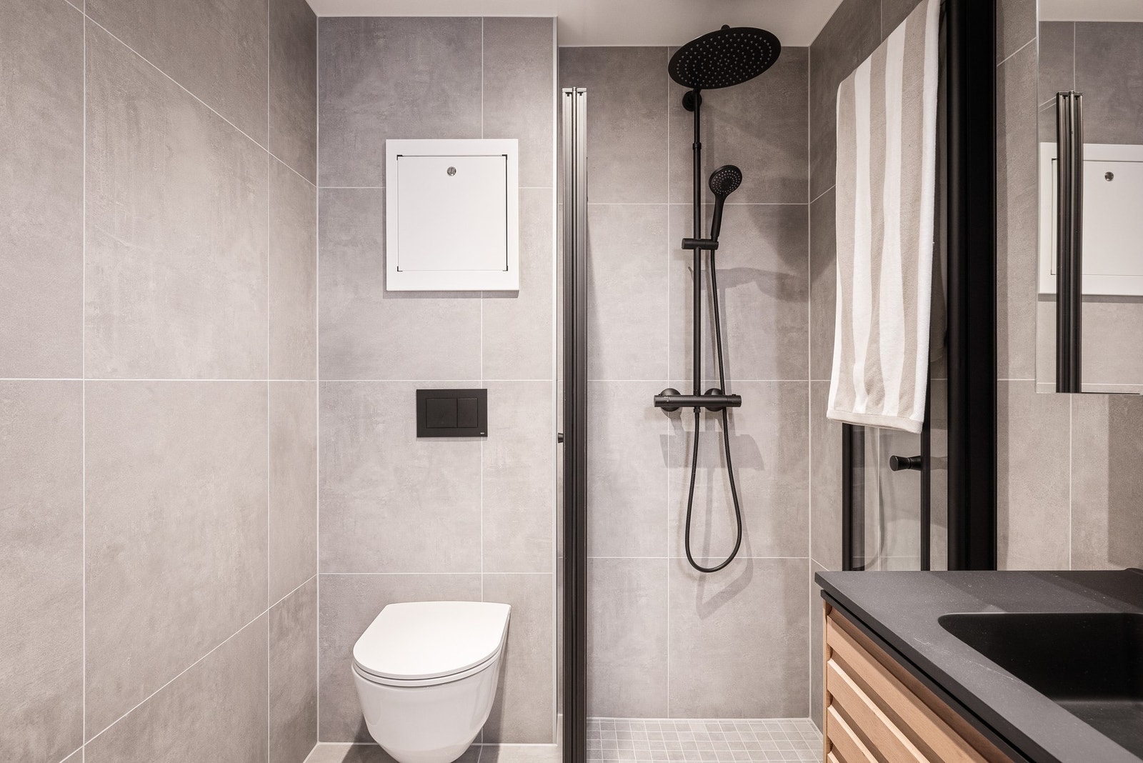 Tidsriktige fliser og varme i gulvet Galleribilde