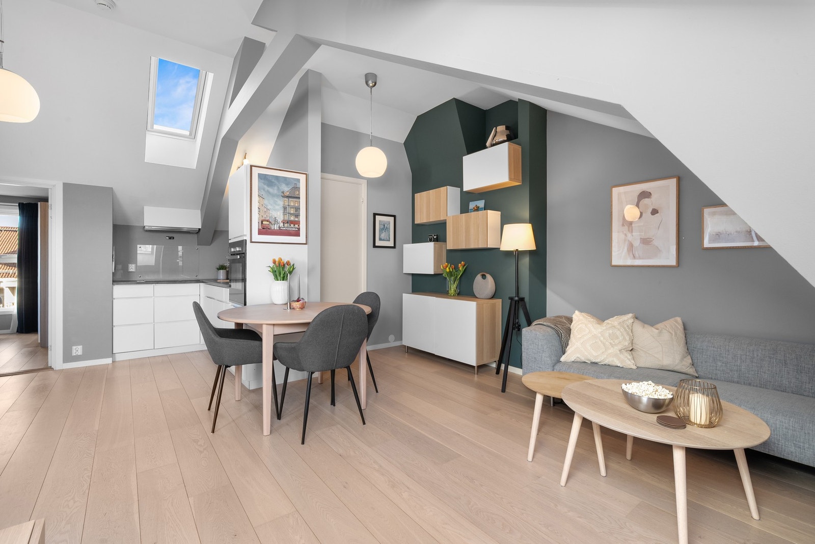 Fibernett fra Global Connect er inkludert i felleskostnadene. Galleribilde