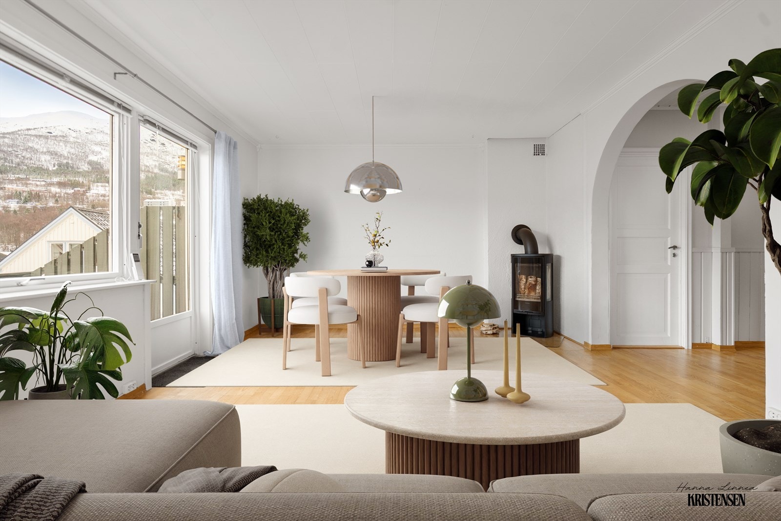 (Bilder i stue er digitalt møblert) Galleribilde