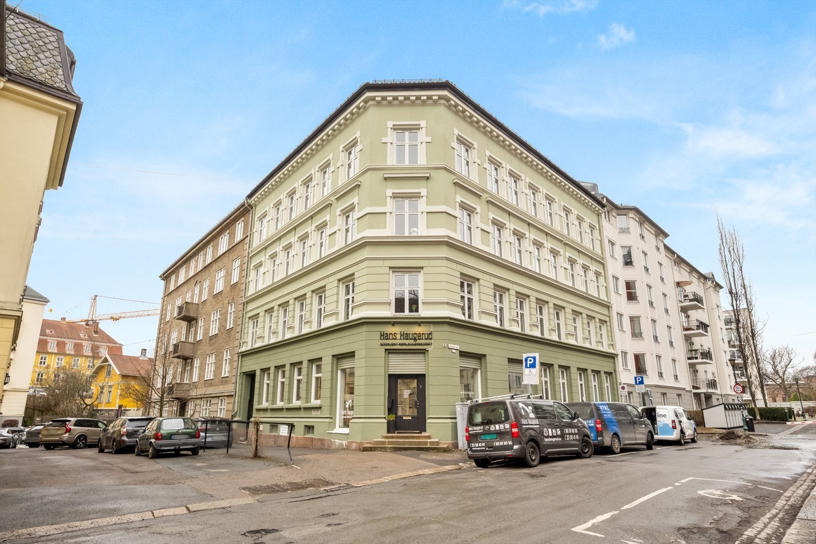 Flott fasade - oppusset i 2021-2022. Galleribilde