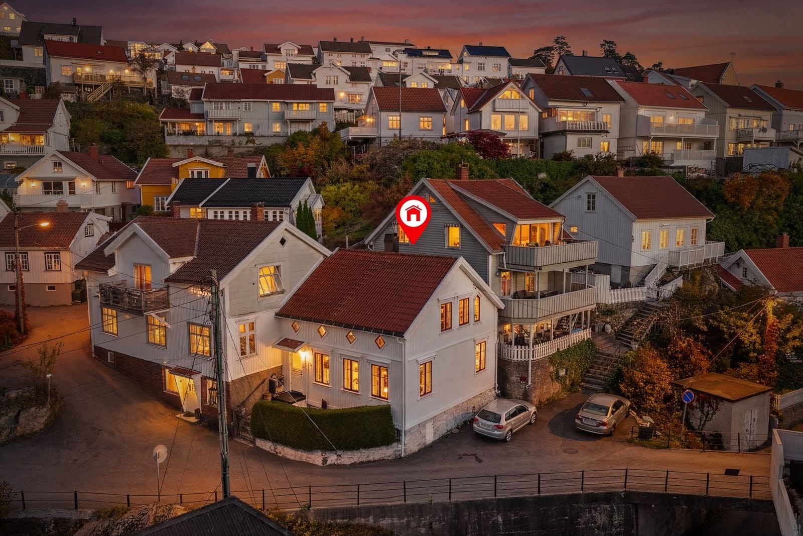 Kveldsbilde Galleribilde