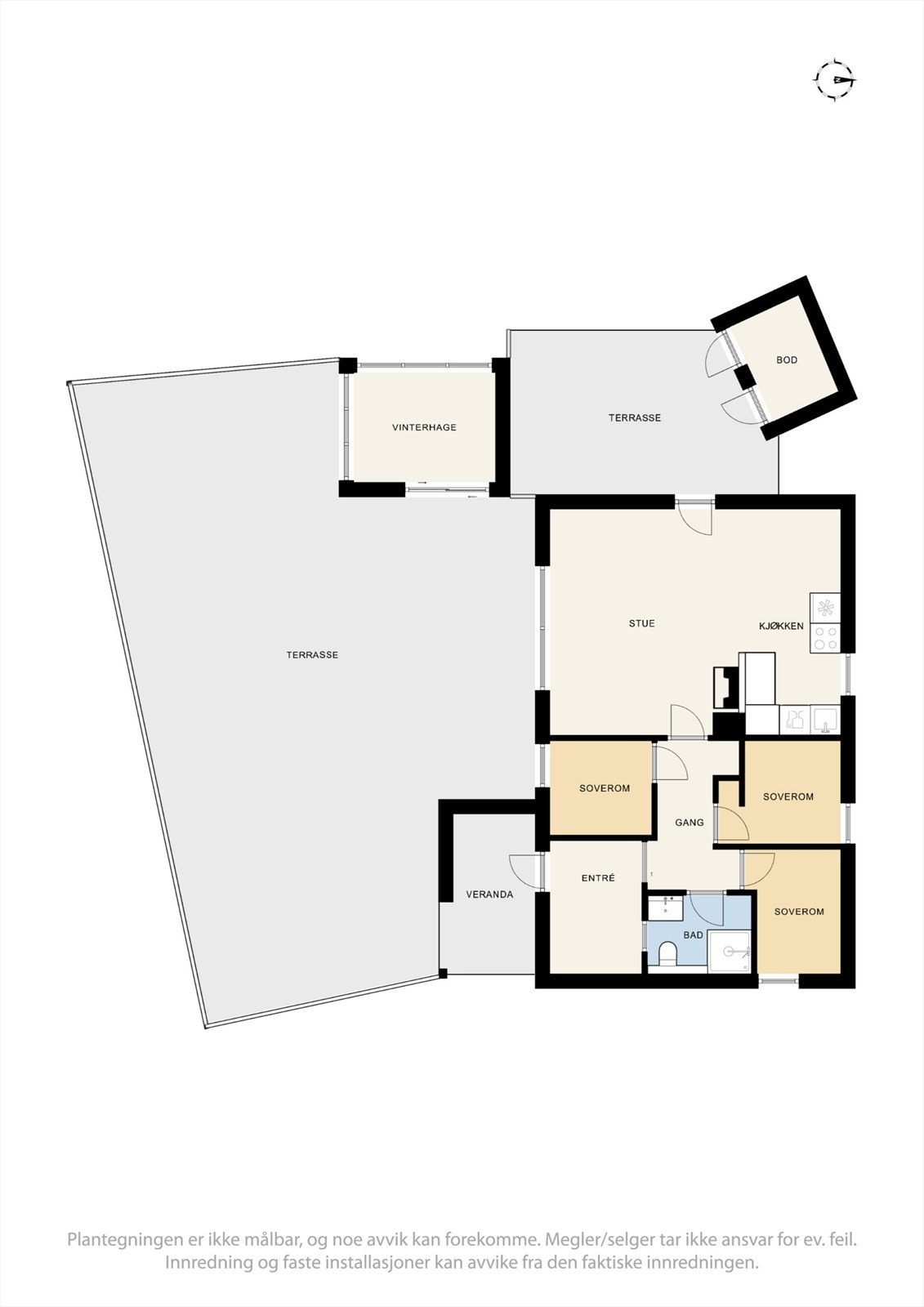 Plantegning. Galleribilde